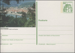 P134-j11/170 6930 Eberbach - Stadtpanorama ** - Illustrated Postcards - Mint