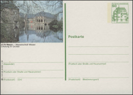 P134-j10/148 4179 Weeze - Wasserschloß Wissen ** - Geïllustreerde Postkaarten - Ongebruikt