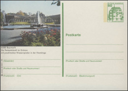 P134-j3/044 8580 Bayreuth - Wasserspiele Eremitage ** - Postales Ilustrados - Nuevos