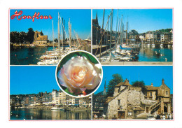 HONFLEUR Vues Diverses Du Vieux Bassin Et La Lieutenance 21(scan Recto Verso)ME2685 - Honfleur