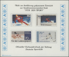 Sporthilfe Sonderdruck Ski-WM 1978 - Other & Unclassified