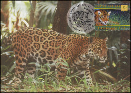 MK 56 Von UNO New York 783 Jaguar 1998, Amtliche Maximumkarte  - Other & Unclassified