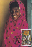 MK 35 Von UNO Genf 272 Betende Frauen 1995, Amtliche Maximumkarte - Autres & Non Classés