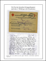 Kriegsgefangenenpost Karte Lager 7323/ 18 Tula UdSSR Nach Bremen 17.11.1948 - Feldpost 2da Guerra Mundial