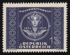 945 75 Jahre Weltpostverein, Mädchenkopf, 1 S, Postfrisch ** - Unused Stamps