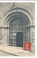 07  // ANNONAY  Porte De L'église Notre Dame   Melle Valetton Edit - Annonay