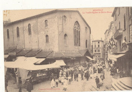 07 //  ANNONAY   Vieille église Notre Dame   Edit Hervé - Marché - Annonay