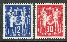 243-244 Postgewerkschaft 1949, Satz Postfrisch ** - Unused Stamps