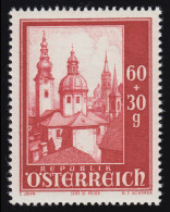 889 Wiederaufbau Salzburger Dom, St. Peter, 60 G + 30 G, Postfrisch ** - Unused Stamps