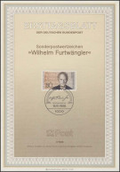 ETB 01/1986 Wilhelm Furtwängler, Komponist - 1. Tag - FDC (Ersttagblätter)