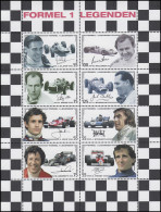 2592-2599 Formel-1-Rennfahrer 2006 - Kompletter Kleinbogen, Postfrisch - Unused Stamps