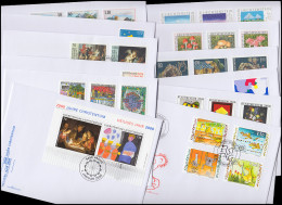 1224-1254 Liechtenstein-Jahrgang 2000 Komplett Auf FDC Mit ESSt Vaduz - Covers & Documents