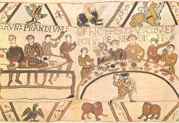 Tapisserie De BAYEUX Festin D Honneur De Guillaume 3(scan Recto Verso)ME2688 - Bayeux