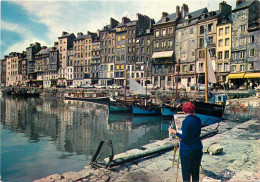 HONFLEUR Le Quai Ste Catherine Et Le Bassin 27(scan Recto Verso)ME2688 - Honfleur