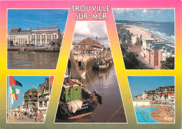 TROUVILLE SUR MER Le Casino Les Planches Le Port 1 (scan Recto Verso)ME2689 - Trouville