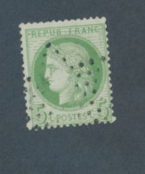 FRANCE - N° 53f) FOND LIGNE OBLITERE AVEC ETOILE DE PARIS - COTE : 75€ - 1872 - 1871-1875 Ceres