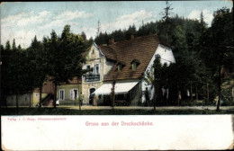 CPA Potůčky Breitenbach Region Karlsbad, Dreckschänke - Tschechische Republik