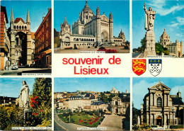 Souvenirs De LISIEUX Cathedrale St Pierre Basilique 18(scan Recto Verso)ME2693 - Lisieux