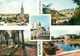 CAEN Eglise Saint Pierre Place De La Republique Abbaye Aux Hommes 25(scan Recto Verso)ME2693 - Caen