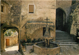 LE CRESTET La Porte Notre Dame Et Sa Fontaine Dans Le Fond Entrée De L Eglise St Sauveur 10(scan Recto Verso)ME2697 - Other & Unclassified