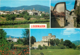 LOUMARIN Vue General Rue Albert Camus Le Chateau 14(scan Recto Verso)ME2697 - Lourmarin