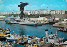 BREST Grand Port De Guerre Le Croiseur-ecole Jeanne D Arc 25(scan Recto Verso)ME2697 - Brest