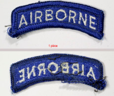 Militaria-USA-terre-Airborne_écusson_101e Division Aéroportée Américaine_02_WW2_21-20 - Landmacht