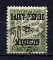St Pierre Et Miquelon    - 1925 -  Tb Taxe N° 12   - Oblit - Used - Strafport
