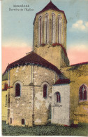 CPA - SURGERES - DERRIERE DE L'EGLISE - Surgères