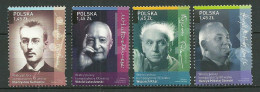 POLAND MNH ** 4122-4125 Musique Musicien Mieczyslaw Karlowicz Witold Lutoslawski Wojciech Kilar Henryk Mikolaj Gorecki - Nuevos