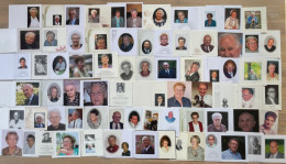 (75 X) - PERK - Lot Van Rouwprentjes Met Foto, Allen Geboren Te Perk - Obituary Notices