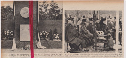 Soest - Monument Koningin Emma - Orig. Knipsel Coupure Tijdschrift Magazine - 1936 - Non Classés