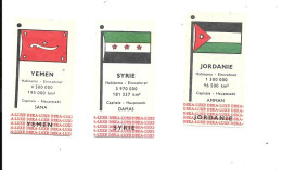 ED20 - VIGNETTES DEKA LUXE - DRAPEAUX - YEMEN - SYRIE - JORDANIE - Other & Unclassified