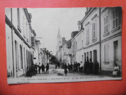 LES PONTS De CE  ( 49 ) N° 213 - La Rue St MAURILLE Vers L'église - Les Ponts De Ce