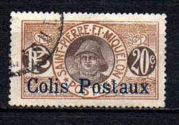 St Pierre Et Miquelon    - 1917 -  Colis Postaux N° 4  - Oblit - Used - Oblitérés