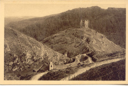 CPA - GORGES D'ALLEUZE ET LE CHATEAU - Other & Unclassified