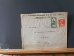 107/025A  BRIEF NEDERLAND 1924 NAAR BELG.  THEMA TABAK - Lettres & Documents