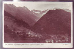 38 - ALLEVARD-les-BAINS - VUE GÉNÉRALE ET GLACIER DU GLEYZIN -  - Vienne