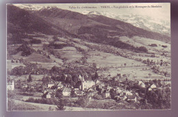 38 - THEYS - VUE GÉNÉRALE ET LA MONTAGNE DU MERDARET -  - Theys