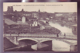 35 - RENNES - QUAIS DE SAINT-CYR ET DE LA PREVALAYE - ANIMÉE -  - Rennes