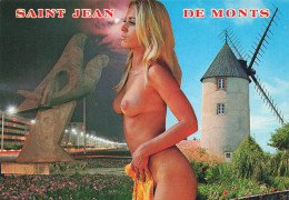 Nu Curiosa * Naturiste Naturisme * St Jean De Monts * Femme Seins Nus Nude Nue érotique érotisme - Saint Jean De Monts