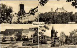 CPA Lutherstadt Eisenach In Thüringen, Wartburg, Bachhaus, Platz Der DSF, Lutherdenkmal - Andere & Zonder Classificatie