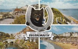 Good Luck From Bournemouth - Multiview - Dorset - Unused Postcard - Dor3 - Sonstige & Ohne Zuordnung