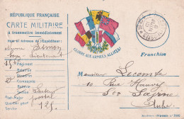 MILITAIRE(FRANCHISE MILITAIRE) - War 1914-18