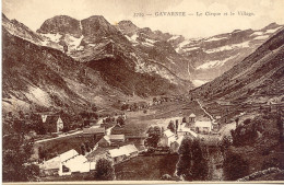 CPA - GAVARNIE - LE CIRQUE ET LE VILLAGE - Gavarnie