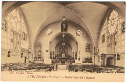 Achicourt / Intérieur De L'Eglise / Ed. Blondel - Sonstige & Ohne Zuordnung