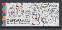 2022 Argentina Census Complete Set Of 1 MNH - Ungebraucht