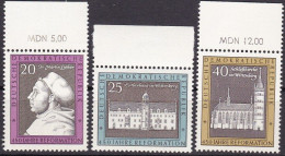 DDR  1967, 1317/19, MNH **, Thesenanschlags An Der Schlosskirche Wittenberg Durch Martin Luther - Nuevos