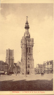 CPA - BETHUNE - BEFFROI ET TOUR DE L'EGLISE - Bethune