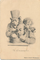 MENU ILLUSTRE Boilly- RESTAURANT MARGUERY Caricature 052024 - Menus